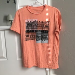 Aeropostale salmon men top